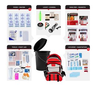3 Person Comfort Survival Kit