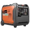 7250 Watt Digital Inverter Hybrid Portable Generator, Dual Fuel Capability (Gas/LPG), 6.5hrs 50% Load Run Time, CETL, ETL Certified For Canada/US, EP