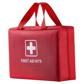 VEVOR First Aid Kit, 420 Pieces, 600D Nylon Large Survival First Aid Bag, Emergency Medical Supplies, for Home, Car, Office, Travel, Camping, Truck,