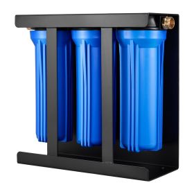 VEVOR RV Water Filtration System, 3-Cartridge Water Filter System for Campers, Remove Sediments, Chlorine, Bad Tastes, Odors, and Most Contaminants