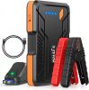 S ZEVZO Jump Starter 1000A Peak Portable Jump Starter for Car (Up to 7.0L Gas/5.5L Diesel Engine) 12V Auto Battery Booster Pack with Smart Clamp Cabl