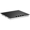 VEVOR Electric Cooktop, 24 inch 4 Burners Built-in Electric Stove Top, 6000W Ceramic Top Radiant Cooktop, with Glass Panel, Knob Control, 11 Heat Lev