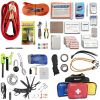 QUADKIT ATV Emergency Kit (106 Essential Items) for ATV;  UTV;  SxS;  4 Wheelers;  Quads;  Side by Sides;  4x4s;  Off-Road | 4-in-1 Kit: Auto Kit;  F