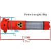 Red Multi-functional car safety hammer with Flashlight