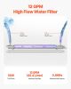 VEVOR UV Water Purifier, 55W 12GPM, 110V Versatile Ultraviolet Water Purifier Filter with Stainless Steel Housing