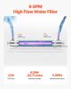 VEVOR UV Water Purifier, 25W 6GPM, 110V Versatile Ultraviolet Water Purifier Filter with Stainless Steel Housing