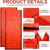 24 Pack Emergency Sleeping Bag Survival Bivy Sack Blanket Lightweight Portable Thermal Survival Bag Thick Tent for Camping Hiking Outdoor Adventure A