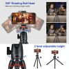 Flexible Octopus Tripod 360 Degree Rotation Travel Tripod for Smartphone Action Camera