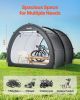 VEVOR Bike Storage Tent, 5+ Bikes, Outdoor Spacious Bike Storage Tent with Ventilated Window