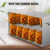 VEVOR Water Bath Canner, 15 Quart Stove Top Canner Pot, Boiling Water Canners with 2 Canning Racks, 304 Food Grade Stainless Steel Large Stock Pot, F