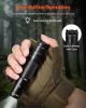 VEVOR Rechargeable Flashlight, High Lumens LED Flashlight with 6 Lighting Modes, IP66 Waterproof Handheld Flash Light for Home, Hiking, Camping, Emer