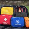 QUADKIT ATV Emergency Kit (106 Essential Items) for ATV;  UTV;  SxS;  4 Wheelers;  Quads;  Side by Sides;  4x4s;  Off-Road | 4-in-1 Kit: Auto Kit;  F