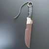 1pc Beautiful Arc-shaped Straight Knife, Made Of High-quality Steel. It Is Suitable For Various Scenarios Such As Outdoor Activities, Handicrafts, Ca