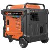 10500 Watt Digital Inverter Hybrid Portable Generator, Tri-Fuel Capabilities (Gas/LPG/NG), 8hrs 50% Load Run Time, CETL,ETL Certified For Canada/US,