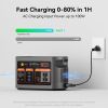 FF Flashfish E103 300W Portable Power Station, 179.2Wh LiFePO4 Battery Pack, Solar Generator With 300W (600W Surge) AC Outlets, Backup Power For Home