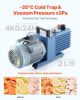 VEVOR Vacuum Freeze Dryer Machine, 8.8-13.2 LBS/Batch Food Freeze Drying Machine with 4-Layer Trays, Vacuum Pump, Adjustable Timer and Temperature Co