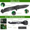 47Pcs Emergency Survival Kit Survival EDC Gear Equipment Tool medical firstaid