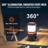 VEVOR LED Camping Lantern, All-in-one, 1000LM, 360° Illumination, 4 Lighting Modes, Battery Powered Light, Outdoor Robust Flashlight, Built to Last L