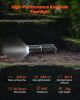 VEVOR Keychain Flashlight, Rechargeable Mini LED Flashlight, 200 High Lumens Pocket-Sized Flashlight with 2 Lighting Modes, IPX7 Waterproof Portable