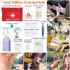 125 in 1 Survival Kits, Gifts for Men, Professional Survival Gear Equipment Tools First Aid Supplies for SOS Emergency Tactical Hiking Hunting Disast