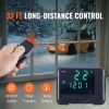 VEVOR 8 KW Diesel Air Heater, Bluetooth App Control All-in-one Diesel Heater with Automatic Altitude Adjustment, Remote Control and LCD