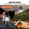 VEVOR LED Camping Lanterns, 4 Pack, Magnetic Base, Battery Powered Lights, Lightweight Hanging Collapsible Lights, Ideal for Outdoor Camping Hiking,