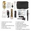 14 in 1 Outdoor Emergency Survival Gear Kit Camping Tactical Tools SOS EDC Case medical firstaid