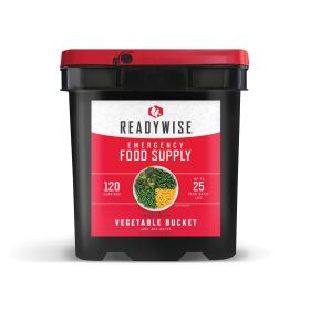 120 Serving Freeze Bucket (Option: Dried Vegetable)
