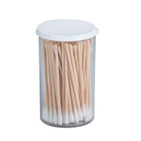 Cotton tipped applicator  3"  non-sterile (Option: 100 per vial)