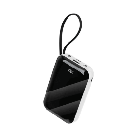 Universal Charging Companion  Power Bank - Suitable For A Variety Of Scenarios, With Portability And Multiple Capacities, Fast Charging And Wirel (Option: White)